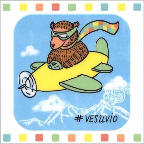 Декор Большое путешествие Vesuvio 20x20