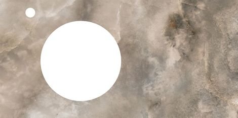 Kerama Marazzi Cono 97 Столешница из керамогранита Ониче, бежевая, с отверстием под смеситель фото 1