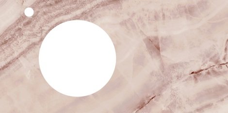 Kerama Marazzi Cono 97 Столешница из керамогранита Ониче, розовая, с отверстием под смеситель фото 1