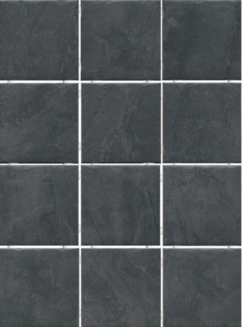 Плитка Дегре черный полотно из 12 частей 9,8x9,8