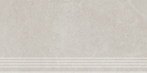 Ступень Эстерель белый матовый обрезной фронтальная 30x60