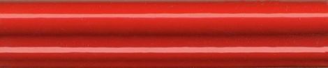 Бордюр Граньяно багет красный 3x15