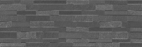 Плитка Гренель серый темный структура обрезной 30x89,5 фото 1