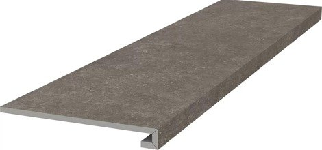Ступень Касабланка клееная фронтальная коричневый матовый обрезной 33x119,5