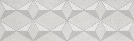 Бордюр Корредо серый светлый матовый 7,7x25 фото 1