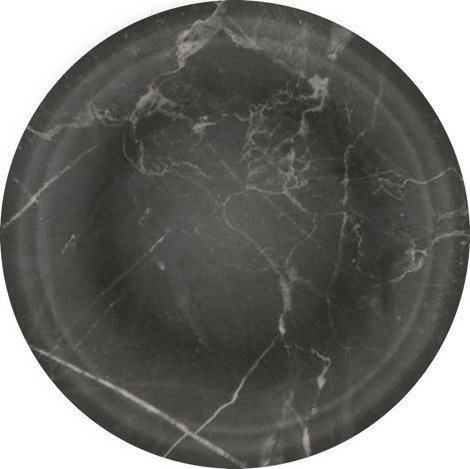 Декор Коррер черный глянцевый 16x16 фото 1