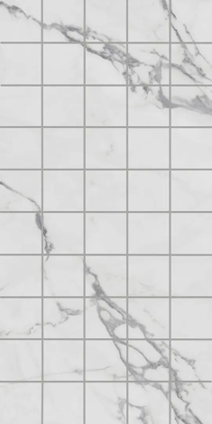 Декор Коррер чипсет белый глянцевый 30x60