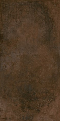 Керамогранит Кортен коричневый обрезной Slim 6 mm 160x320 фото 1