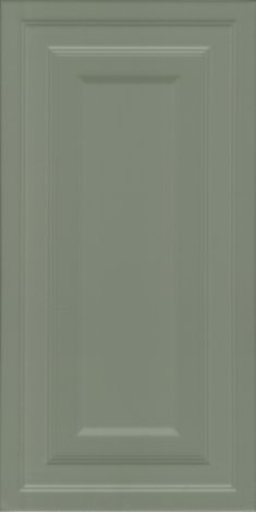 Плитка Магнолия панель зеленый матовый обрезной 30x60