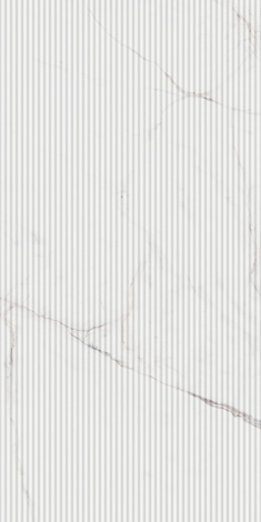 Плитка Марсель белый глянцевый структура обрезной 60x119,5