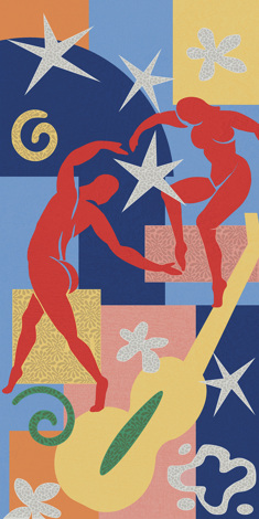 Декор Матисс 3 матовый обрезной 60x119,5