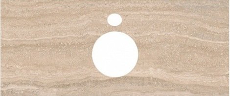 Kerama Marazzi Plaza Modern 100 Столешница из керамогранита Риальто бежевая, для накладных раковин фото 1