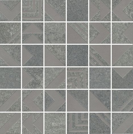 Декор Про Нордик мозаичный серый 30x30