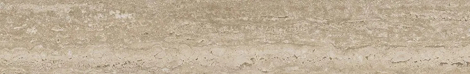 Плинтус Про Травертин бежевый матовый обрезной 9,5x60
