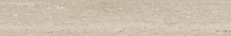 Плинтус Про Травертин бежевый светлый матовый обрезной 9,5x60