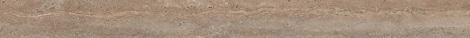 Подступенник Про Травертин Подступенок коричневый светлый матовый обрезной 10,7x119,5