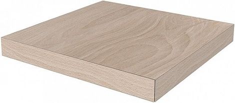 Ступень Про Вуд угловая клееная левая беж светлый 33x33