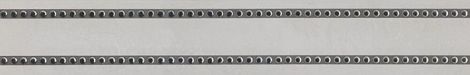 Бордюр Раваль серый светлый длинный обрезной 14,5x89,5