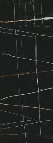 Керамогранит Сахара Блэк лаппатированный обрезной 6 мм 119,5x320 фото 1