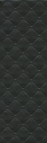 Плитка Синтра 1 структура черный матовый обрезной 40x120