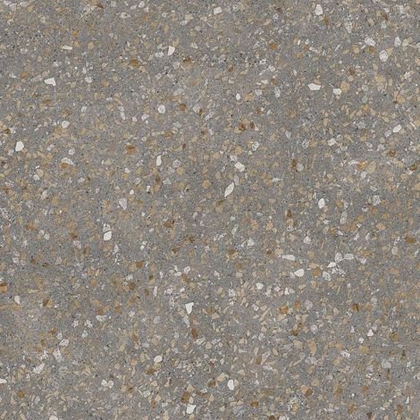 Керамогранит Терраццо коричневый обрезной 60x60