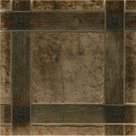 Керамогранит Шато 4 коричневый 50x50 фото 1