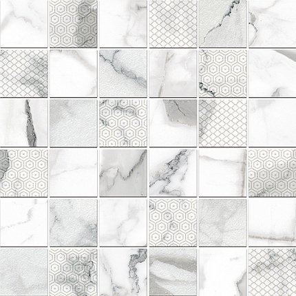 Мозаика Arabescato Bianco decor mosaic