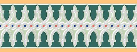 Бордюр Menara Цоколь 12x31,5