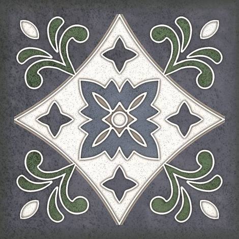 Декор Smalto Decor 3 blu 15x15