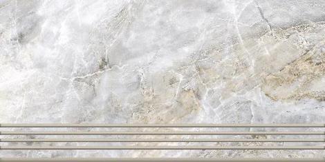 Ступень Canyon Grey/Серый структурированный 30x60