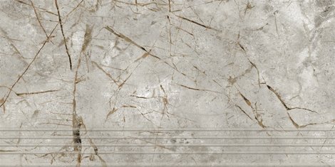 Ступень Iceberg Серый/Grey Лаппатированный 30x60