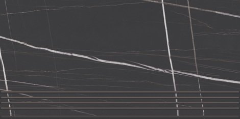 Ступень Marble Trend Nero dorato Матовый 30x60