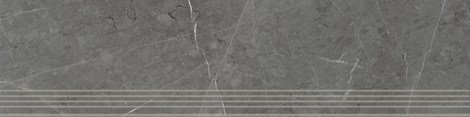 Ступень Skala Dark Grey/Темно-серый Лаппатированный 29,4x120