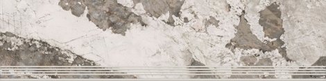 Ступень Usadba белый матовый 30x120