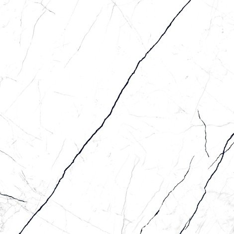 Керамогранит Nero Marquina White Polish 60x60 фото 1