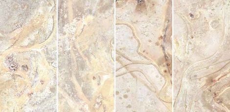 Декор Pietra Lavica Lava A (Bianca) S/4 30x60 фото 1