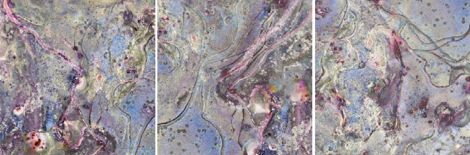 Декор Pietra Lavica Lava D (Azzurro) S/3 49x49 фото 1