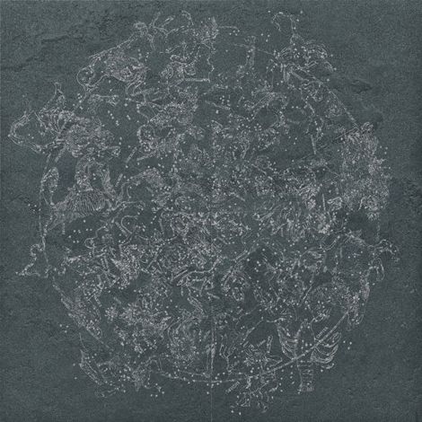 Панно Pietra Lavica Rosone Zodiaco Fuligo 98x98