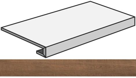 Ступень Legno Del Notaio BS Dark Beige G 32,5x120