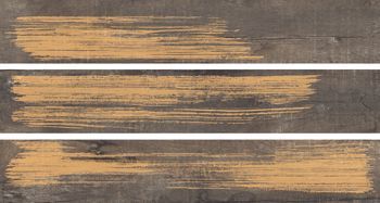 Декор Nirvana Paintgold Mix N Black 20x120 фото 1
