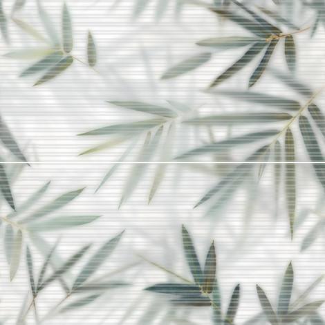 Панно Bamboo (из 2-х плиток) глянцевый обрезной 80x80
