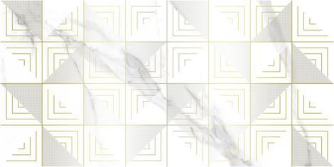 Декор Blondi белый 25x50
