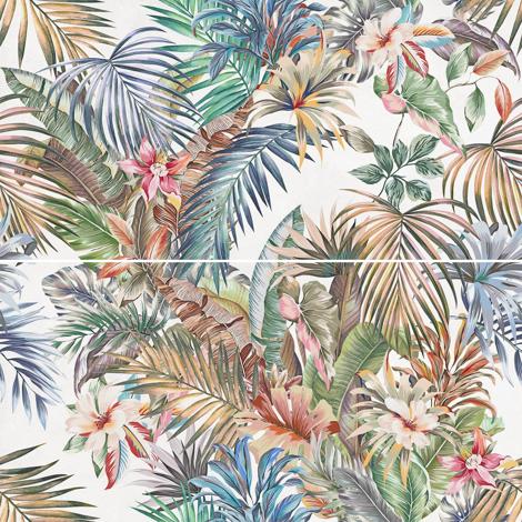Панно Hawai (из 2-х плиток) матовый обрезной 80x80