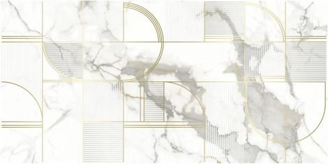 Декор Laurel белый 30x60