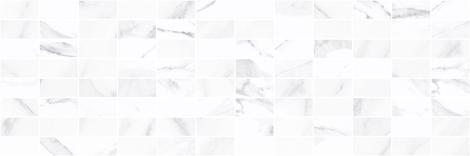 Декор Lord мозаичный белый 20x60