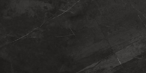 Плитка Pulpis nero глянцевый обрезной 40x80 фото 1