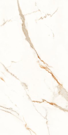 Керамогранит Laparet Venato Calacatta Gold белый сатинированный 60x120 фото 1