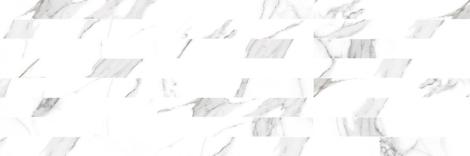 Декор Viva мозаичный белый 20x60