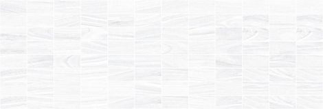 Декор Zen мозаичный белый 20x60