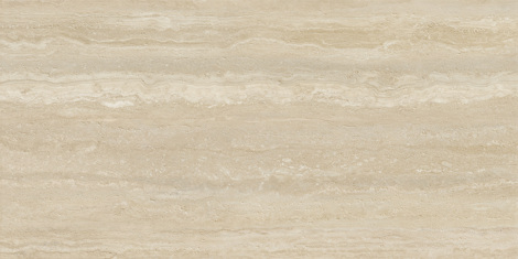 Керамогранит Travertine World Latte/Травертин Ворлд латте матовый карвинг 60x120